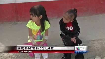 Niñas de Cd. Juárez con piel de mariposa necesitan urgente de su ayuda