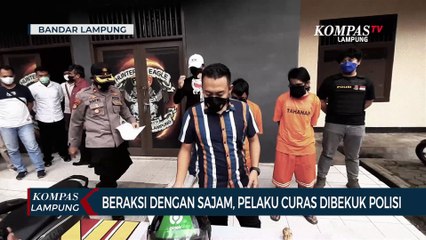 Beraksi dengan Sajam, Pelaku Curas Dibekuk Polisi
