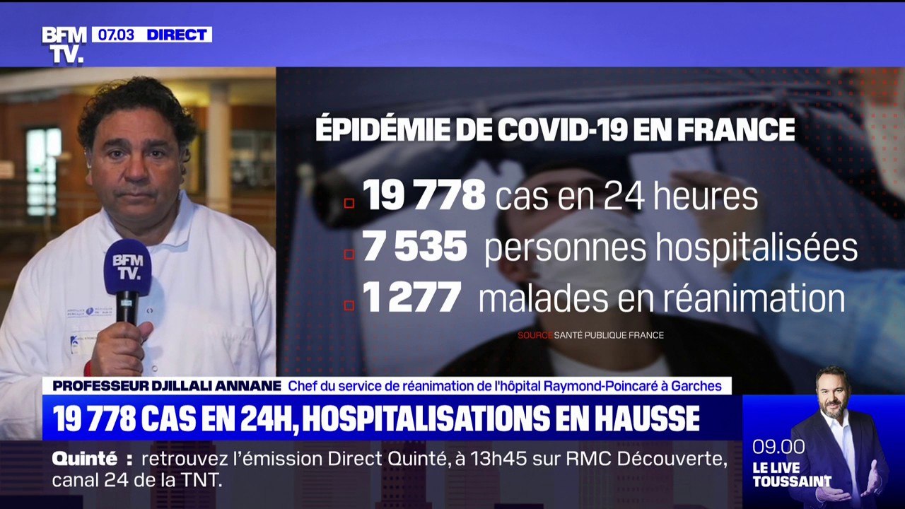 Pr Djillali Annane: "Il est possible que la progression de l'épidémie va peser sur notre activité à l'hôpital et en réanimation"
