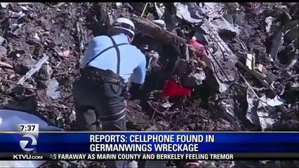Cell Phone Footage May Have Been Recovered In German Air Crash