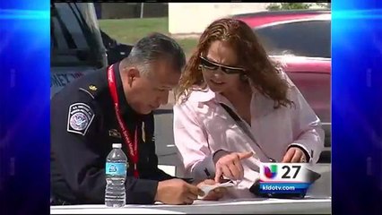 Reciben a viajeros