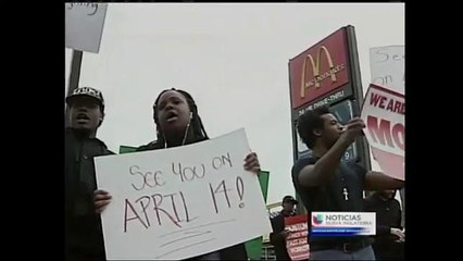 Trabajadores protestan