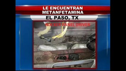 Decomisan metanfetaminas