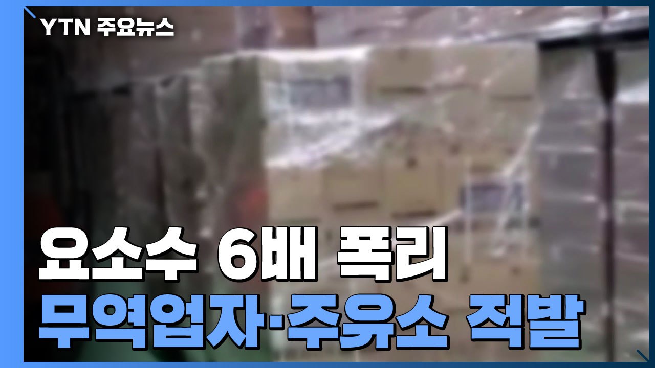 요소수 값 '6배 뻥튀기' 무역업자...쟁여 놓은 주유소 / YTN