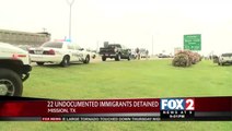Close to Two Dozen Undocumented Immigrants Found Hiding inside 18-Wheeler
