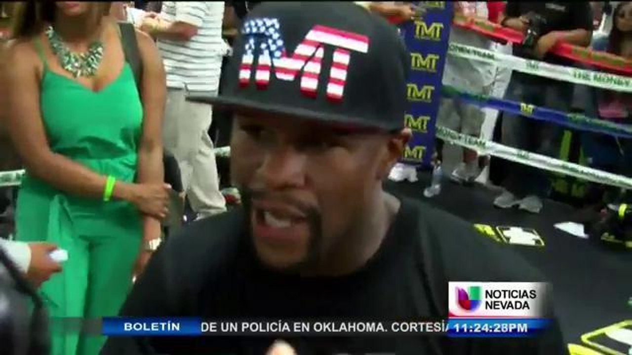 Entrenamiento de Mayweather