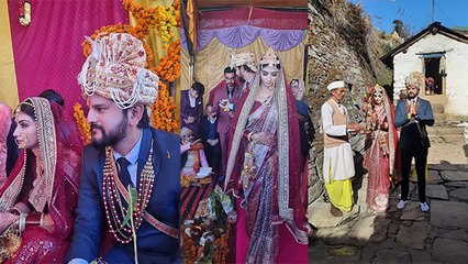 Swaragini Actress Nikita Sharma Bisht की Shiv Parvati Temple में Simple Wedding Viral | Boldsky