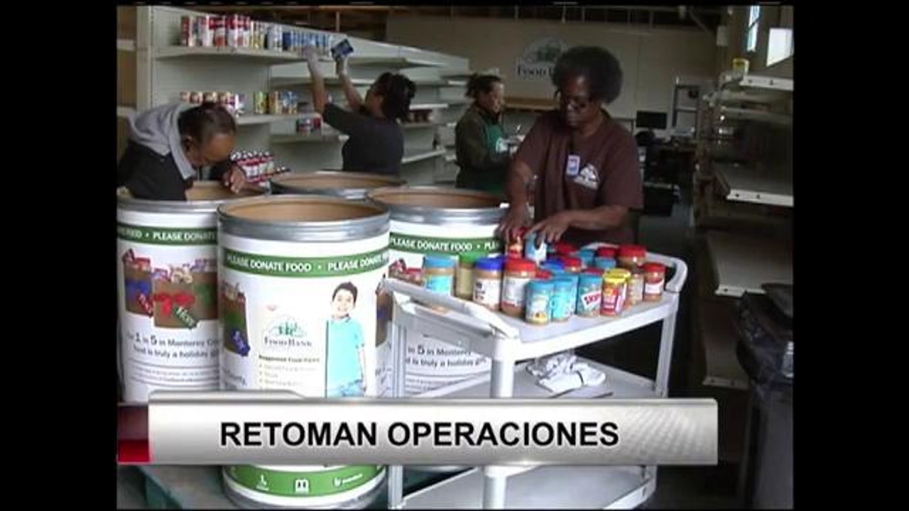 Retoma actividades Banco de Alimentos del condado de Monterey