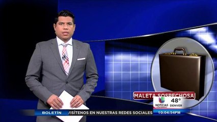 Maleta sospechosa en Aurora