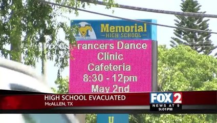 Students Evacuated from McAllen High School after a possible gas leak