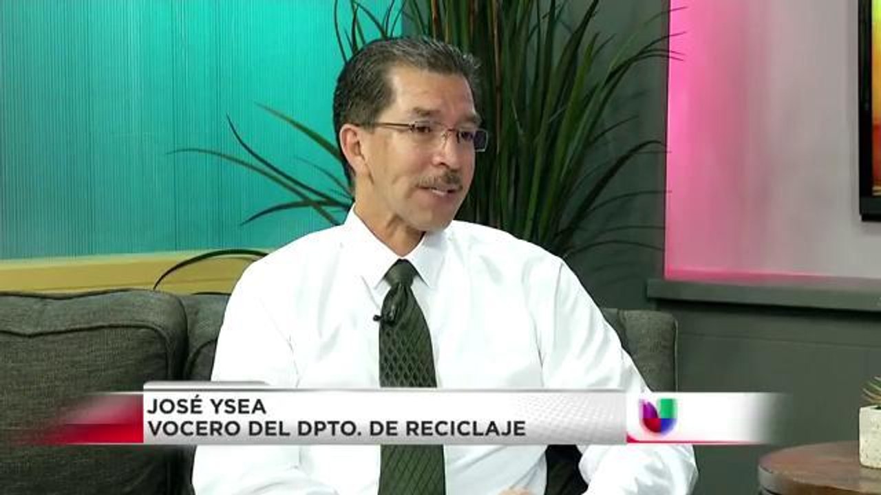 Programa de reciclaje en este día de la tierra