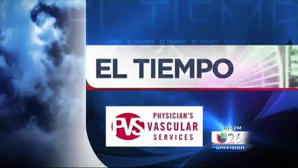 Pronóstico del Tiempo: Viernes 1 de Mayo 5pm