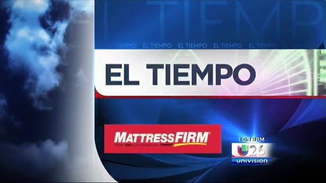 Pronóstico del Tiempo: Viernes 1 de Mayo 10pm