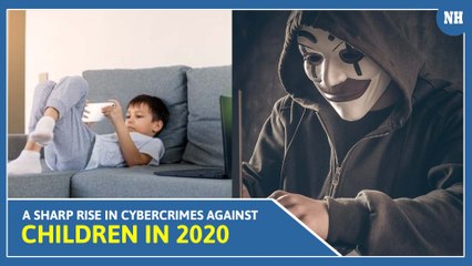 A sharp rise in cybercrimes against children in 2020