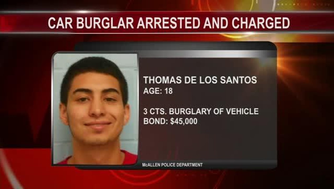Teen Arrested and Charged in Connection to Several Car Burglaries