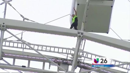 Nik Wallenda hizo historia una vez más