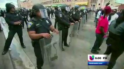 Baltimore aún en tensa calma