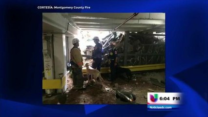 Se derrumba estacionamiento en el edificio Watergate