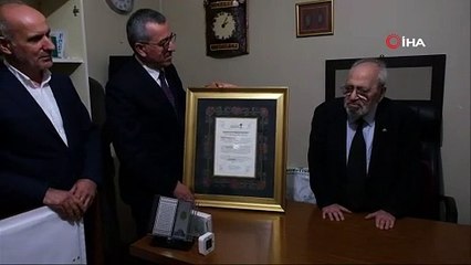 Şair Sezai Karakoç'un son görüntüleri