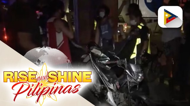 2 lalaki, sugatan matapos magsemplang ang sinasakyang motorsiklo sa bahagi ng Quirino, Highway; Mga biktima, walang helmet at pinaniniwalaan ding mga nakainom