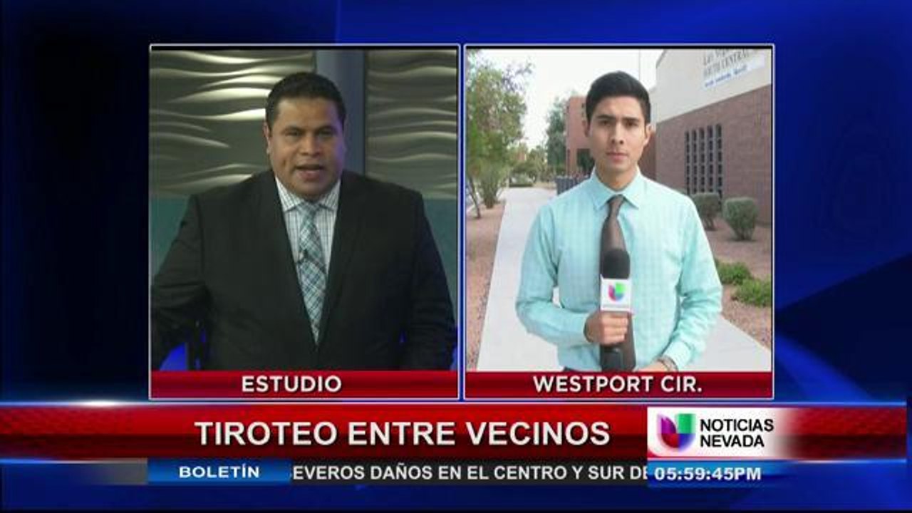 Se desata balacera entre dos vecinos