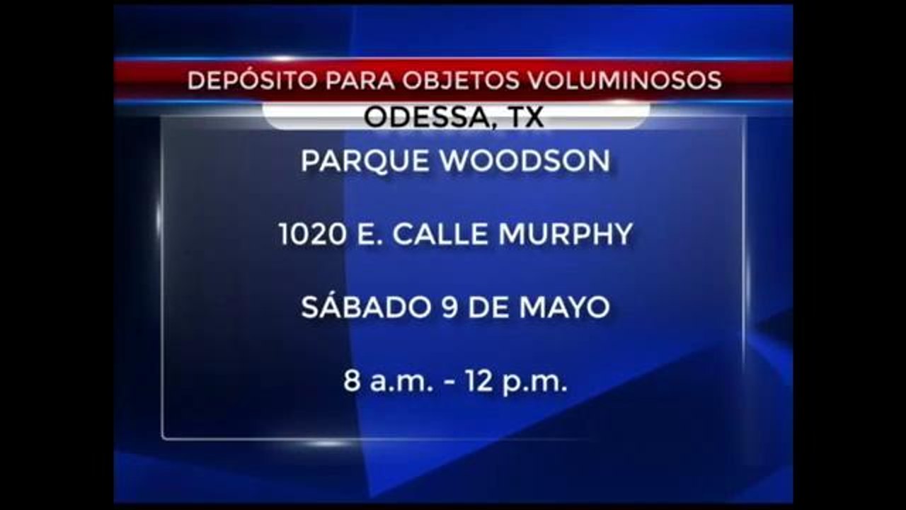 Depósito para objetos voluminosos