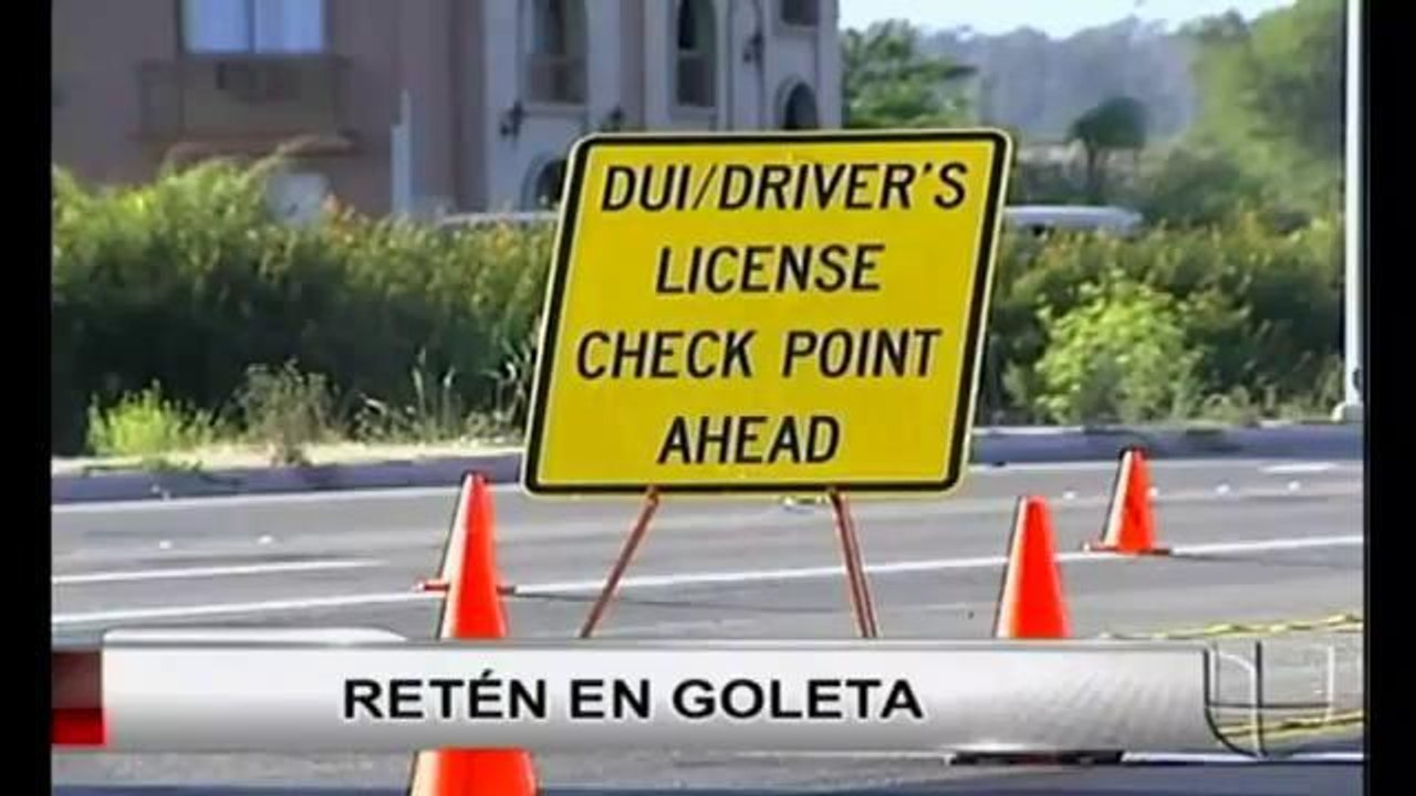 Retén de sobriedad en Goleta