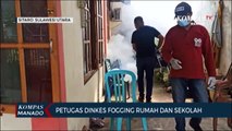 Petugas Dinkes Fogging Rumah Dan Sekolah