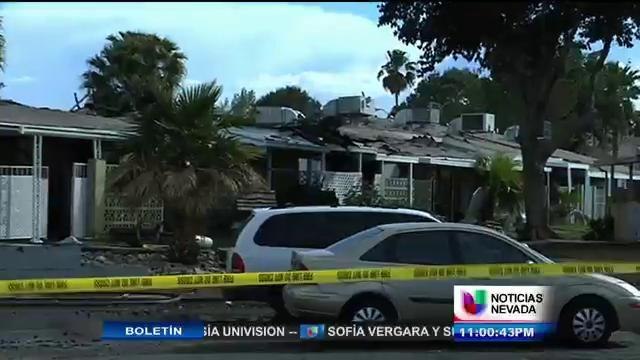 Varias familias desplazadas tras incendio