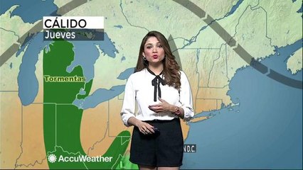 El pronóstico del tiempo con Marcela Rodríguez