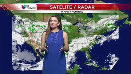 El pronóstico del tiempo con Marcela Rodriguez.