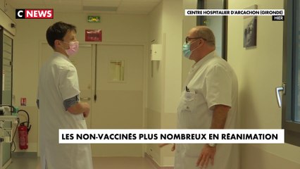 Les non-vaccinés toujours aussi nombreux dans les hôpitaux