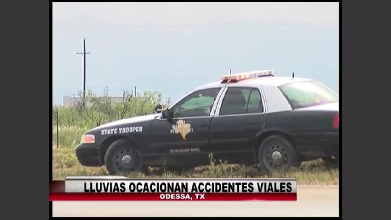 Accidentes provocados por lluvias