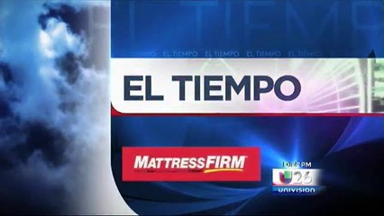Pronóstico del Tiempo: Martes 12 de Mayo 10pm