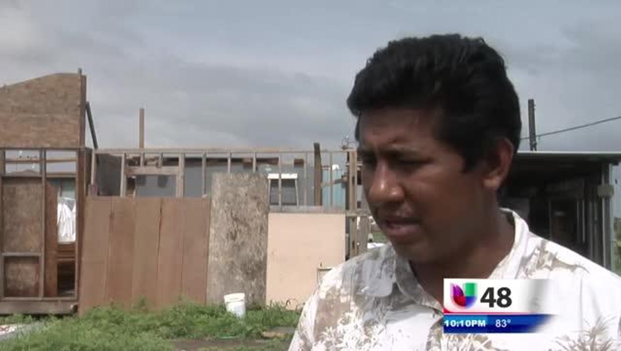 Tormenta Severa deja a Familia sin Hogar