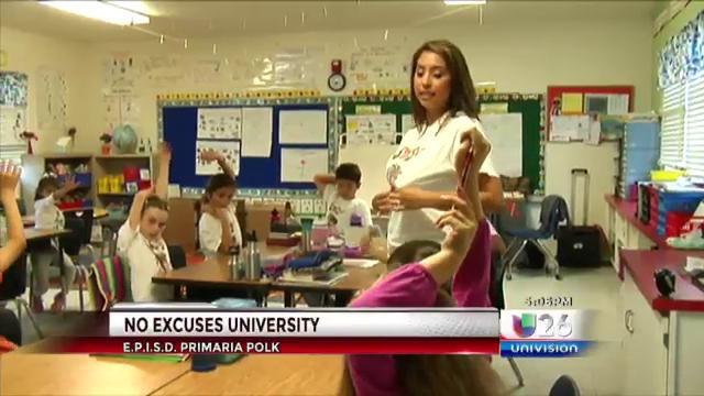 Escuelas de EPISD fomentan la educación universitaria.