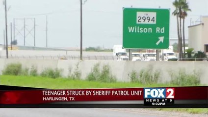 Teenager Transported to Hospital after being Hit by Sheriff Patrol Unit
