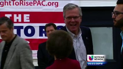 Jeb Bush visita Las Vegas