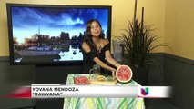 Agua de Sandia para la retencion de liquidos