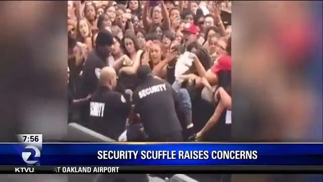 Security Scuffle Raises Concerns