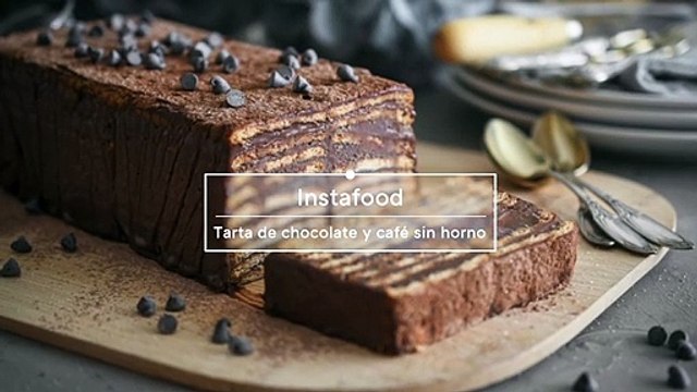 TARTA FÁCIL DE CHOCOLATE Y CAFÉ SIN HORNO Directo al Paladar