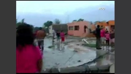 Tornado en Ciudad Acuña.