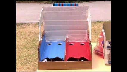 Creador de juegos de cartón Caine Monroy en Santa Barbara