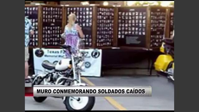 Muro conmemorando a soldados caídos