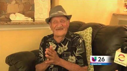 Conozca a Don Tomás quien celebra sus 105 años