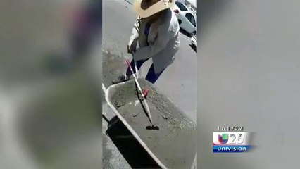 Problema de baches en Sunland Park