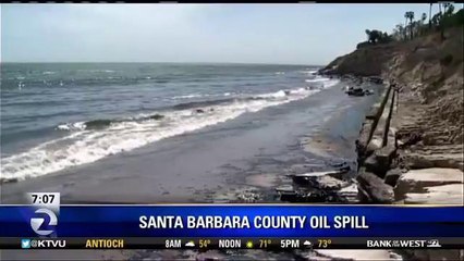 Major Oil Spill In Santa Barbara