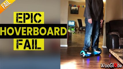 'When you realize you're not young anymore | EPIC hoverboard fail '