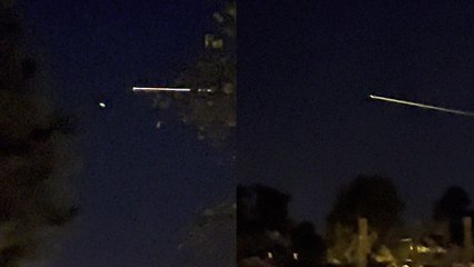 ''Return of the Dragon' - SpaceX capsule zips over Chalmette, LA before splashdown '