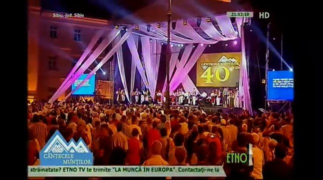 Mioara Velicu - Festivalul National „Cantecele muntilor” - Sibiu 2015
